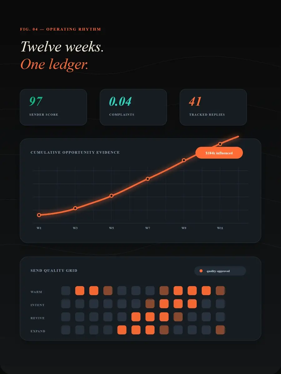 Email process operating rhythm - Email Marketing