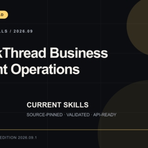 RankThread Business Agent Operations — 6 Agent Skills cover