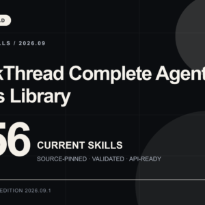 RankThread Complete Agent Skills Library — 156 Skills cover