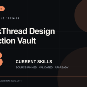 RankThread Design Direction Vault — 83 Agent Skills cover