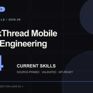 RankThread Mobile App Engineering — 24 Agent Skills cover