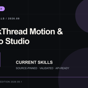 RankThread Motion & Video Studio — 21 Agent Skills cover