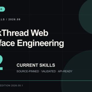 RankThread Web Interface Engineering — 22 Agent Skills cover