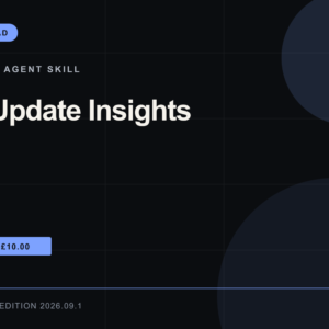 Eas Update Insights Agent Skill: RankThread Edition cover
