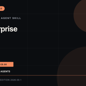Enterprise Agent Skill: RankThread Edition cover