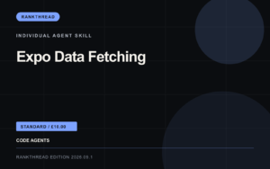 Expo Data Fetching Agent Skill: RankThread Edition cover