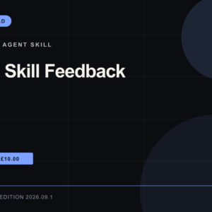 Expo Skill Feedback Agent Skill — RankThread Edition cover Expo Skill Feedback Agent Skill: RankThread Edition cover
