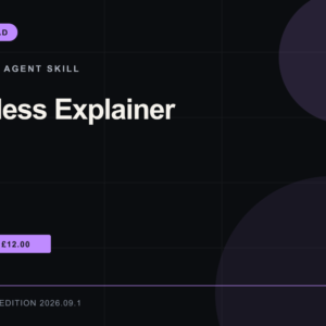 Faceless Explainer Agent Skill — RankThread Edition cover Faceless Explainer Agent Skill: RankThread Edition cover