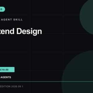 Frontend Design Agent Skill: RankThread Edition cover