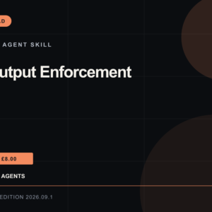 Full Output Enforcement Agent Skill: RankThread Edition cover