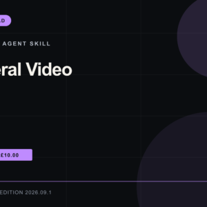 General Video Agent Skill: RankThread Edition cover