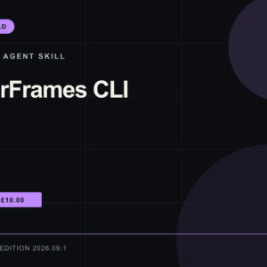 HyperFrames CLI Agent Skill: RankThread Edition cover