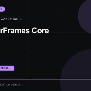 HyperFrames Core Agent Skill: RankThread Edition cover