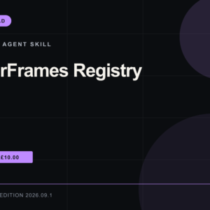 HyperFrames Registry Agent Skill — RankThread Edition cover HyperFrames Registry Agent Skill: RankThread Edition cover