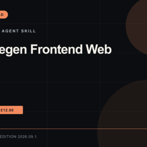Imagegen Frontend Web Agent Skill — RankThread Edition cover Imagegen Frontend Web Agent Skill: RankThread Edition cover