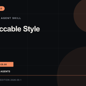 Impeccable Style Agent Skill — RankThread Edition cover Impeccable Style Agent Skill: RankThread Edition cover