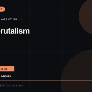 Neobrutalism Agent Skill: RankThread Edition cover