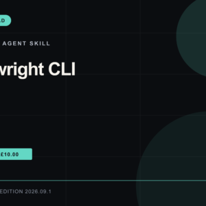 Playwright CLI Agent Skill: RankThread Edition cover