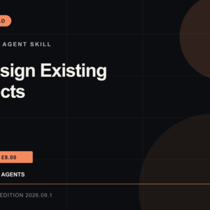 Redesign Existing Projects Agent Skill: RankThread Edition cover