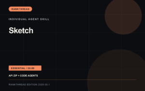 Sketch Agent Skill — RankThread Edition cover Sketch Agent Skill: RankThread Edition cover