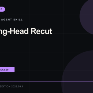 Talking-Head Recut Agent Skill — RankThread Edition cover Talking-Head Recut Agent Skill: RankThread Edition cover