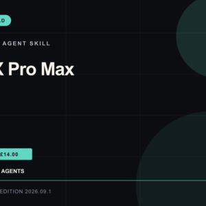 UI/UX Pro Max Agent Skill — RankThread Edition cover UI/UX Pro Max Agent Skill: RankThread Edition cover