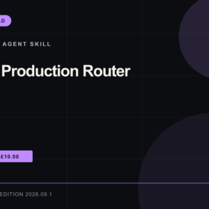 Video Production Router Agent Skill — RankThread Edition cover Video Production Router Agent Skill: RankThread Edition cover