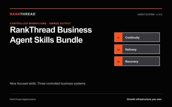 RankThread Business Agent Skills Bundle cover RankThread Business Agent Skills Bundle product cover