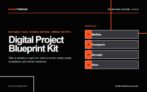 Digital Project Blueprint Kit product cover